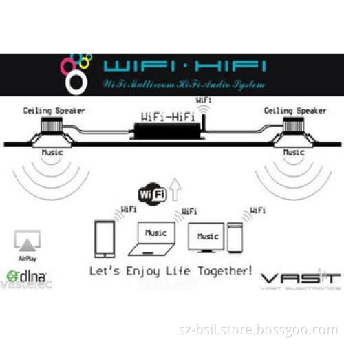 Wi-Fi Audio Bluetooth Ceiling Speaker